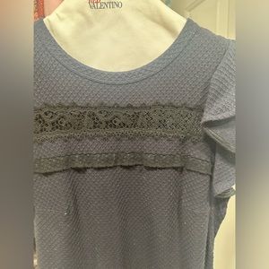 Red Valentino mini lace dress